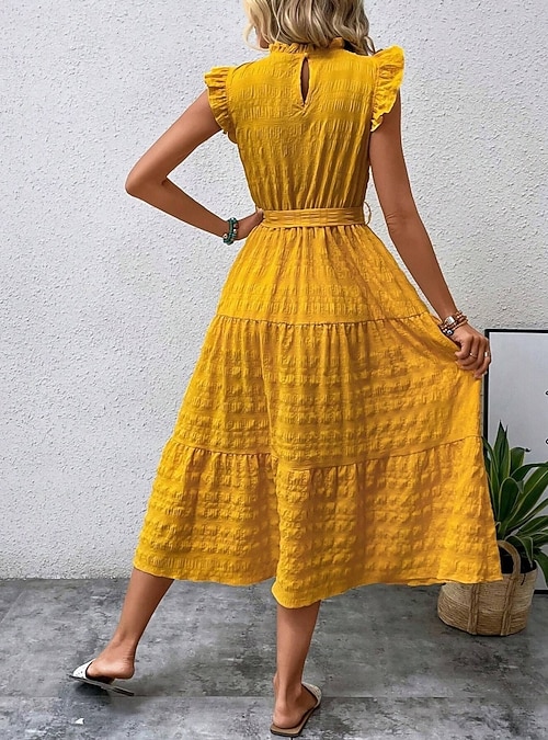 linen pocket dress Cla
