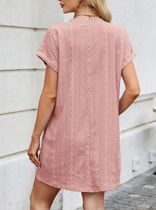 long sleeve mini shirt dress Blue Zone | Mia's Long-Sleeved Mini Shirt Dress