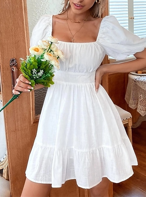 short white summer dress uk White Mini Dresses | Short White Dresses