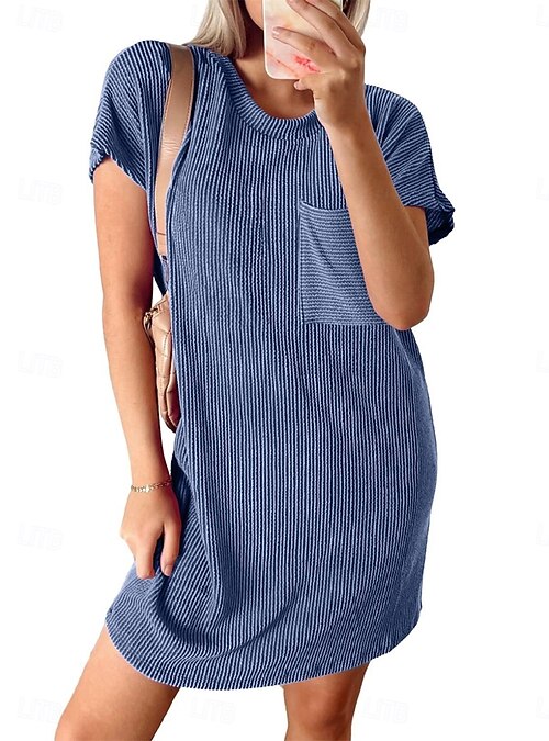 dress blues navy chief Timeless Tennis Dress (Navy Blue)