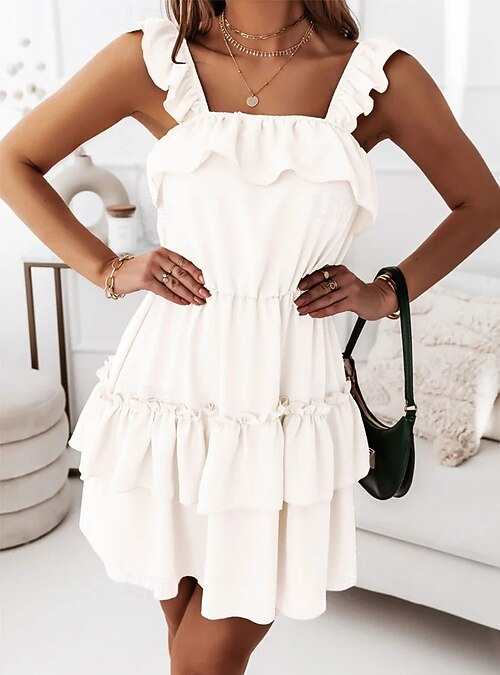 form fitting slip dress Fair Trade Long Flowy Sleeveless Dress