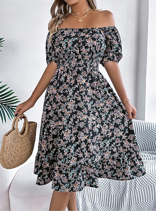 milkmaid dress with short sleeves Daisy Street milkmaid style short sleeve midi dress in red gingham