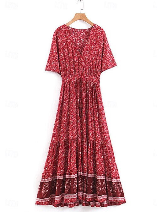 t shirt flare dress Fabulous Fit & Flare Shirt Dress Garden Party Gray / M main image 0