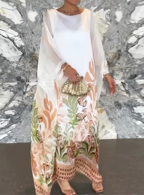 casual spring maxi dress with sleeves PRETTYGARDEN Women's Long Sleeve Spring Maxi Dresses 2026 Casual Smocked Trim Neck Swiss Dot Flowy Formal Wedding Guest Dress (Apricot,S) at Amazon Women's Clothing store