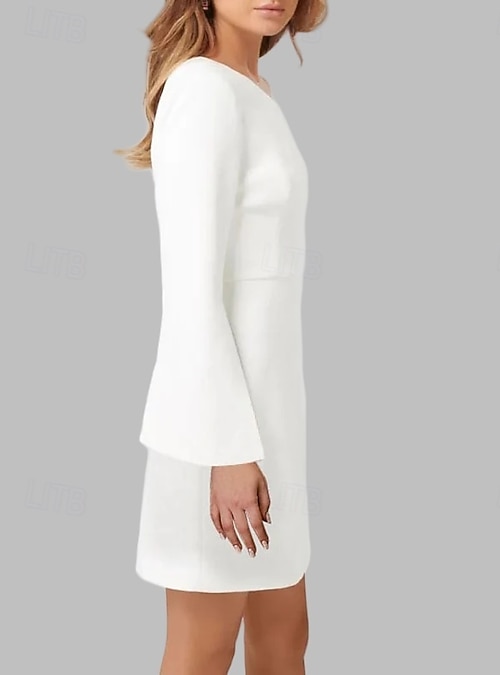 sachin and babi light blue dress Chelsea Embellished Wrap Over A-Line Mini Dress in Ivory