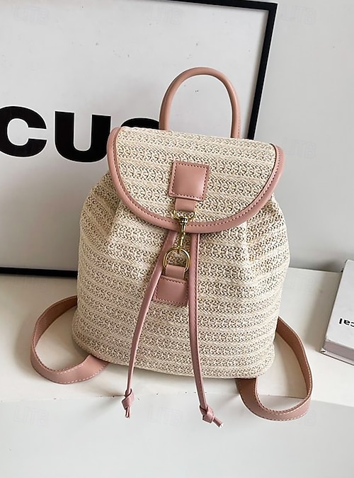 boho mini backpack purse Womens Canvas Rucksack Small Canvas Bag Chest Bag For Women This is a fantastic purse substitute for any woman who loves to be fashionable and practical Boho Mini Backpack