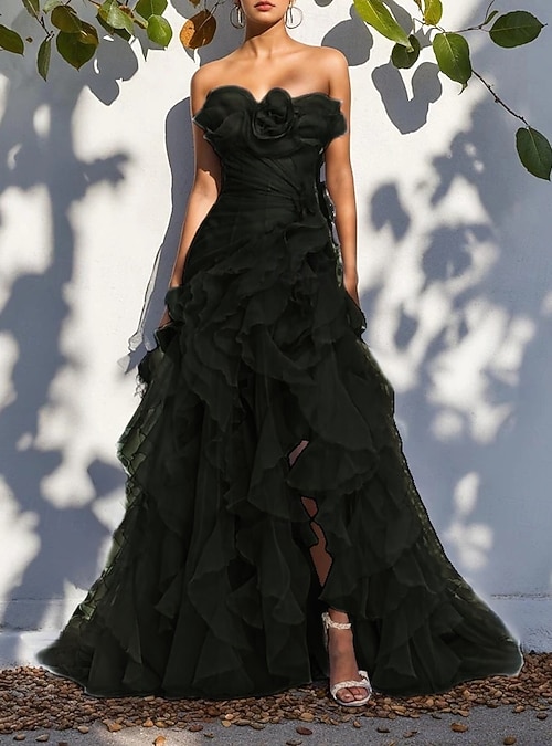 girl in black prom dress fight video Dresses V-Neck Puffy Sleeves A-Line Evening Gown Prom is in full swing.