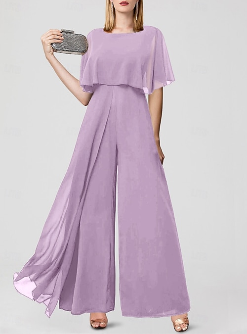 Jumpsuits Wedding Guest es Elegant Formal Wedding Floor Length