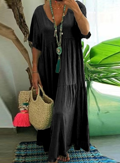 fitted lace wedding dress Mardi And Gras Masks Hats Drums Sleeveless Maxi Dress for Women V Neck  Loose Long Casual Beach Sundress with Pockets S at Amazon Women's Clothing  store main image 0