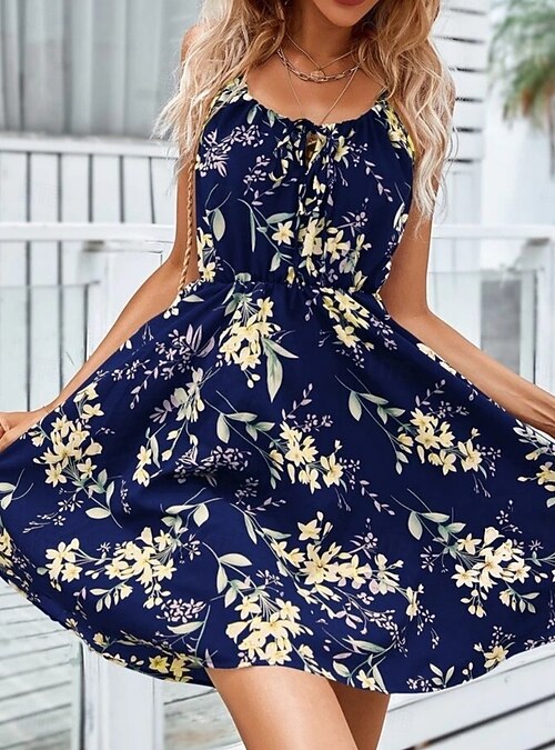 slim fit dress slacks Joyshaper Built in Bra Summer Dress Casual Halter Dress
