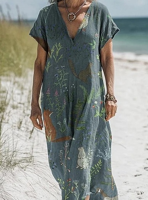 knee length dresses for ladies Embroidered V-Neck Long Sleeve Dress – Charming Charlie