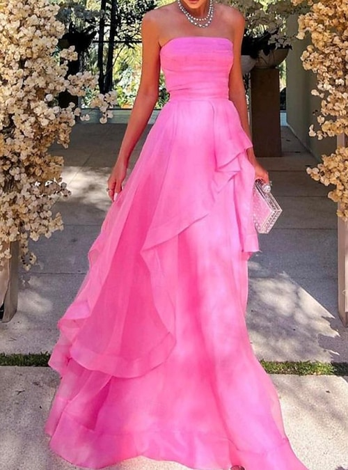 formal wedding guest dress black Midi Wedding Guest Dress with Half Sleeves and Pleated V-Neck main image 0
