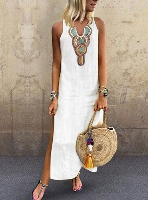 evening dress maxi Oh Polly long sleeve bodycon hot fix embellished maxi dress in brown