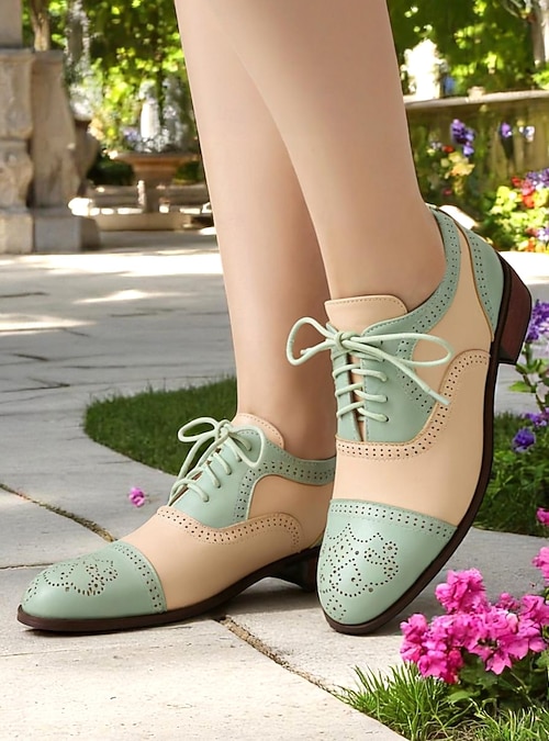 mint green dress shoes for women Domzle Women's Pointed Toe Slip-On Dressy Flat Shoes Comfortable Business  Casual Dress Shoes for Office Work Mint Green