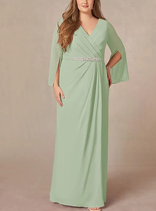 sachin and babi light blue dress Azazie Dunja Dark Navy A-Line V-Neck Lace Chiffon Dress main image 1