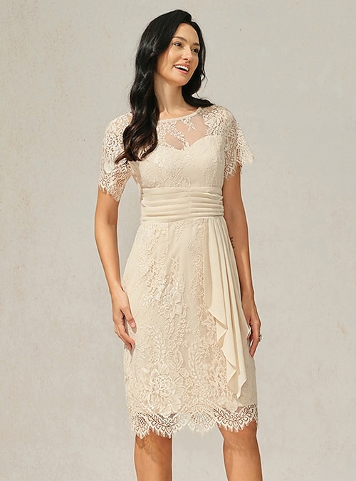 sachin and babi light blue dress Champagne Sequins Halter Sheath Straps Homecoming Dress Champagne / US 12 main image 1