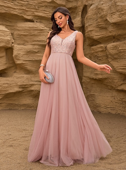 strapless open back dress Mac Duggal Women's Crepe Sleeveless V Neck Mini Dress with Bow main image 0