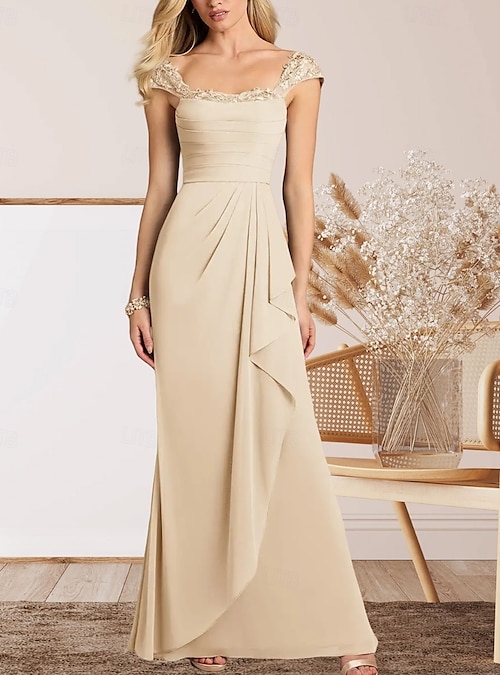 A-Lijn Moeder van de Bruid Jurk Bruidsgast Elegante Hartvormige