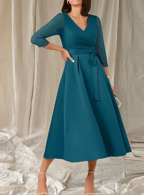 diana blue dress 8686 2Pc Dress Set