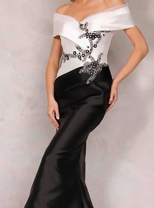 slim fit dress slacks Chicsew Wedding Dresses with Long Trains Mermaid Off Shoulder Sleeveless Ruffle Maxi Long Satin Wedding Gowns, Off White
