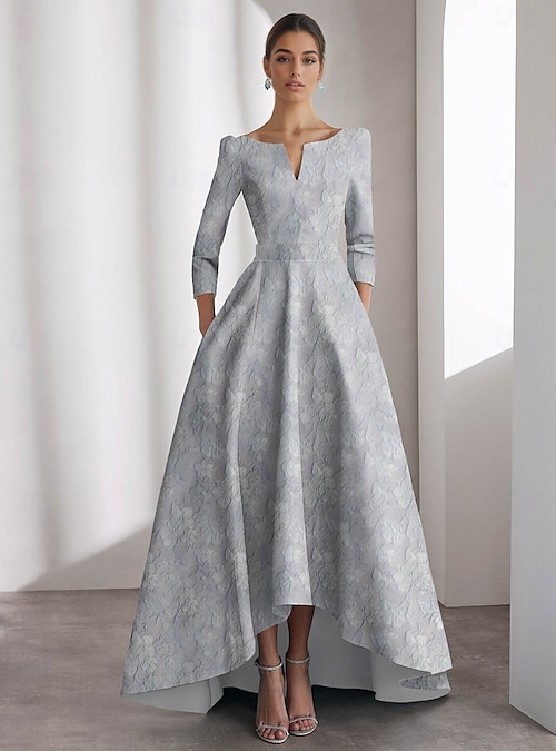 A-Line Cocktail Dresses Elegant Dress Formal Wedding Guest