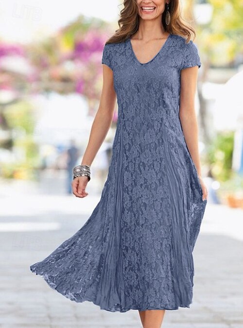 wedding emerald green bridesmaid dresses S / With Slit V-Neck Dress – Elegant Flowy Party Gown Waist Line Satin Cutout Maxi Dress Kitten Heels Color:DarkGreen