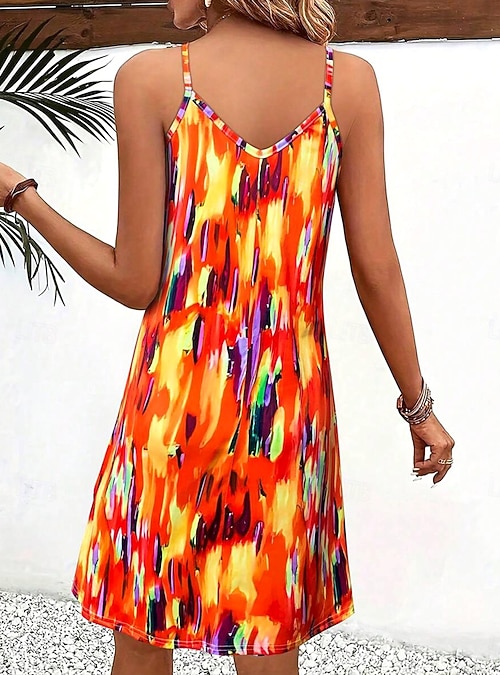 orange slip dress mini ASOS DESIGN lace insert mini satin slip dress in orange