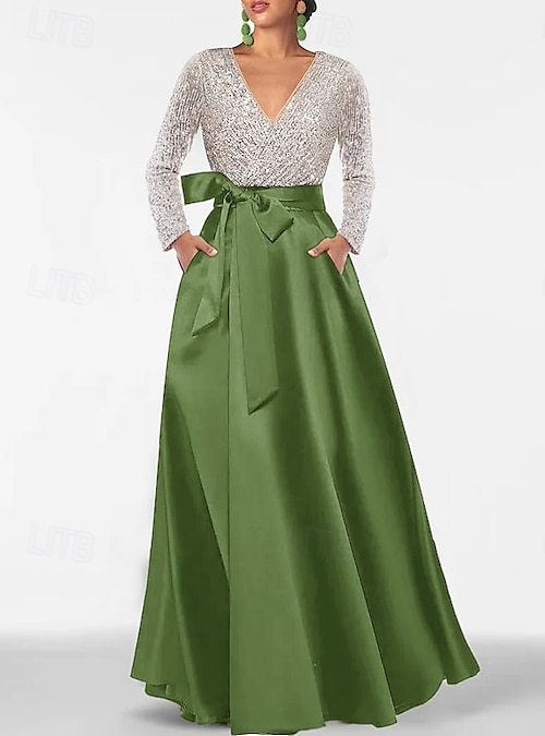 slim fit dress slacks Wine Red Long Wedding-Guest Dress: Ladivine CH386 Wine / Medium main image 0