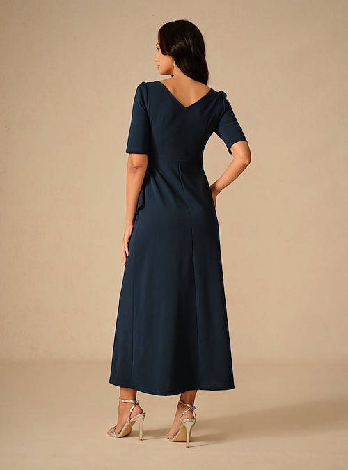 navy blue maxi summer dress CHLOE MAXI DRESS IN NAVY BLUE | CULT MIA