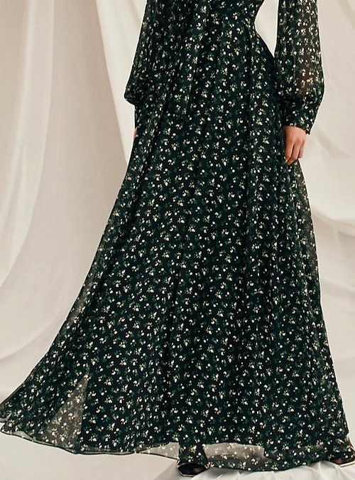 slim fit dress slacks Dark Green Mother of The Bride Dress With Long Sleeves - main image 0