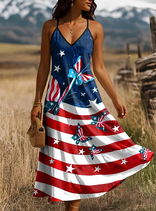 chinese dress ladies Amazon.com: Selimay American Flag Maxi Dress, 4th of July Women Dress,  Patriotic Sundress Casual Star Striped Sleeveless Dress Red : Clothing,  Shoes & Jewelry