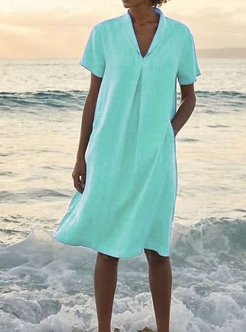 green emerald velvet dress Flowy Sage Green Mini Dress with Cape | Beach Wedding Guest & Resort Wear