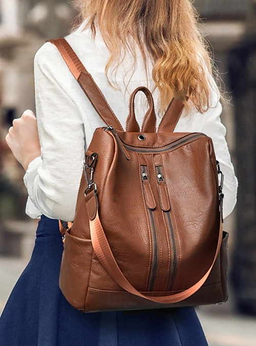 botkier new york mini trigger backpack Botkier New York Black Mini Trigger Backpack Bag Handbag Travel Zippers  EUC!