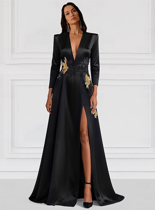 green emerald velvet dress Roma Tuxedo Dress – Atelier Fern