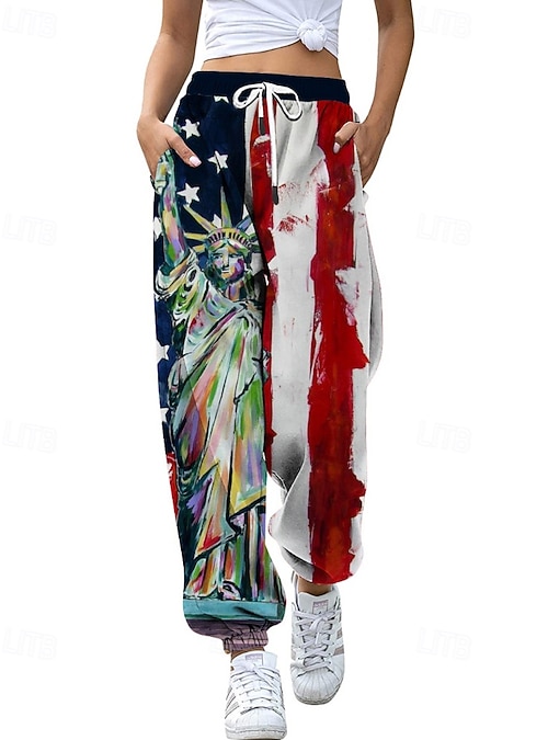 Women's Slacks Pants Trousers Streetwear Casual Full Length