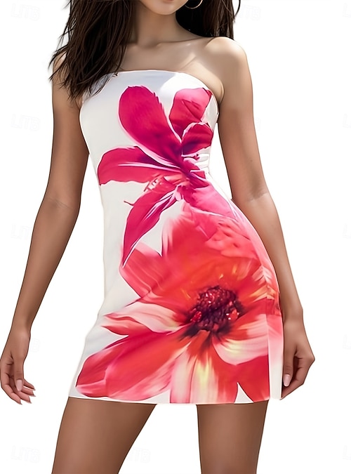 pink and red bodycon dress Arizona Pink Orchid Maxi Dress