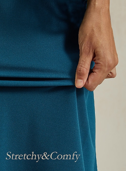 Women's Maxi Dress Sheath Dress Elegant Party Semi Formal Wedding Guest Cocktail Party Ruffle Solid Color Sleeveless Crew Neck Boat Neck Ink Blue 2026 - $18.99 Women's Maxi Dress Sheath Dress Elegant Party Semi Formal Wedding Guest Cocktail Party Ruffle Solid Color Sleeveless Crew Neck Boat Neck Ink Blue 2026 - $18.99