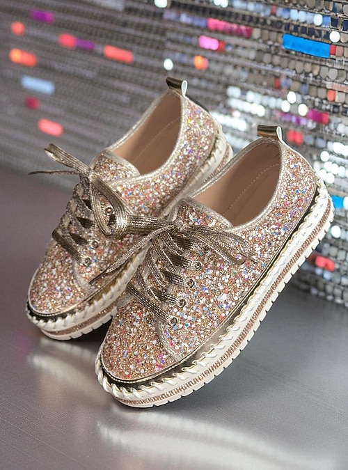 glitter dress with sneakers Sequin Dress With Blazer And Sneakers