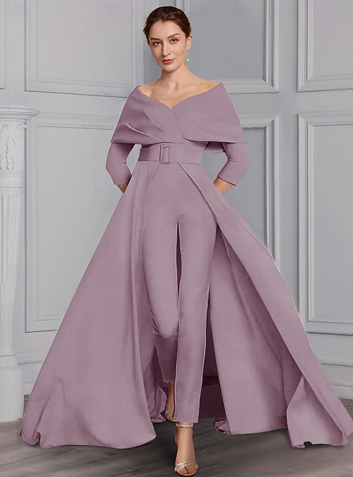 Jumpsuit Mother of the Bride Formal Wedding Guest Elegant Party