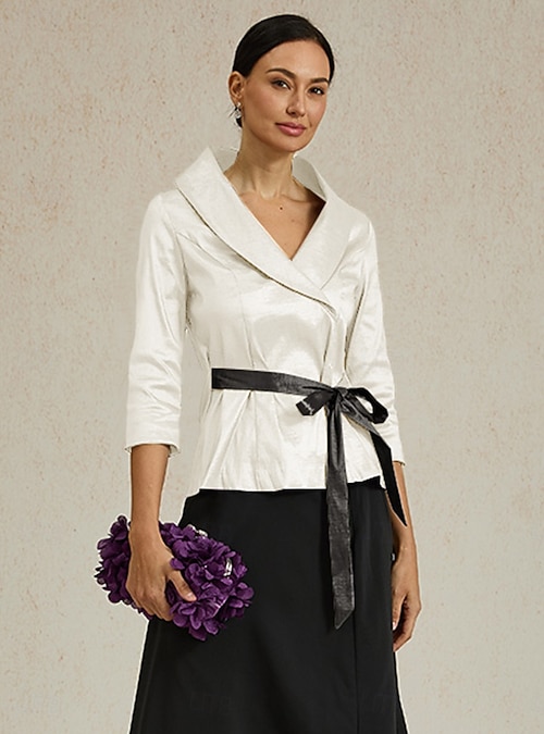 Women's Dressy Tops Evening Tops Elegant Stylish Casual V Neck