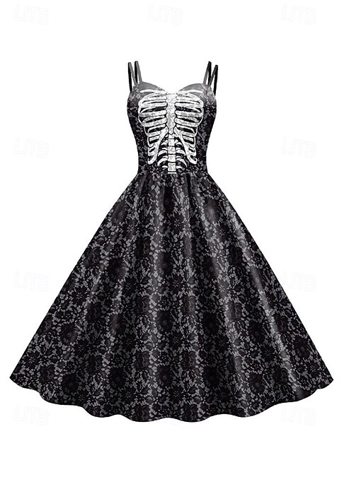 slim fit dress slacks Day of the Dead Skull Dress  Cats Like Us