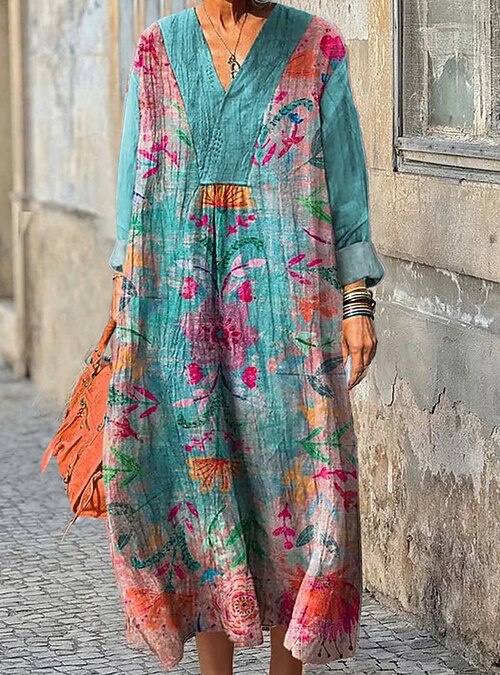 Womens Dresses Casual Ombre Dress Women's Maxi Dress Sundress A Line Dress Vacation Casual Boho Party Womens Dresses Casual Ombre Dress Women's Maxi Dress Sundress A Line Dress Vacation Casual Boho Party