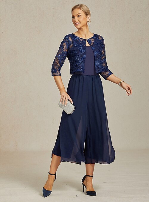 prom lace dresses 2014 Andrea & Leo A1417 Long Formal A Line Lace Prom Dress
