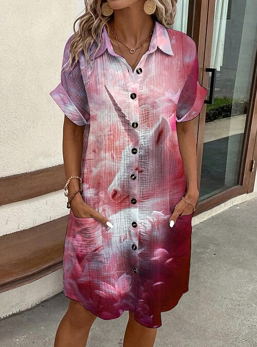 fuchsia dress casual Look You Up Fuchsia Pink Ruffled Midi Dress Shop the Mint