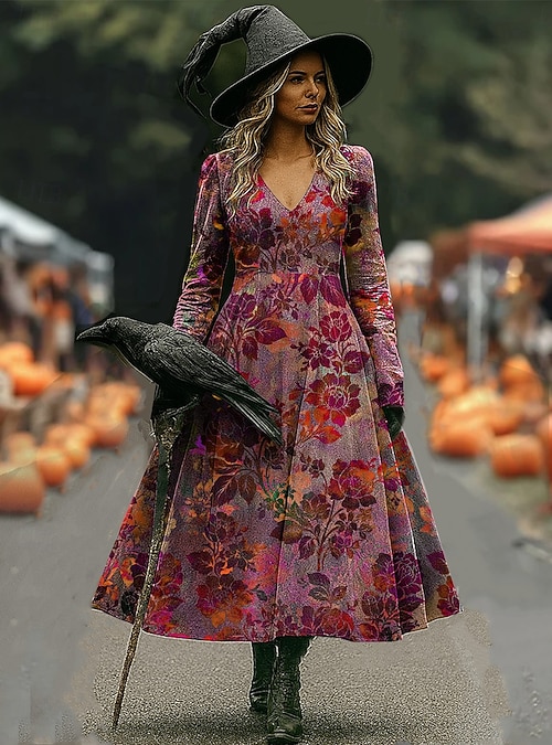 boho witch dress Cottage Witch Aesthetic Witchy Dresses Wishfully Witchy