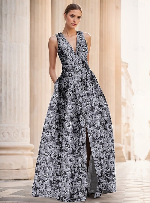 strapless open back dress Tadashi Shoji Women's Sequin Embroidered Halter Mermaid Gown - Blue