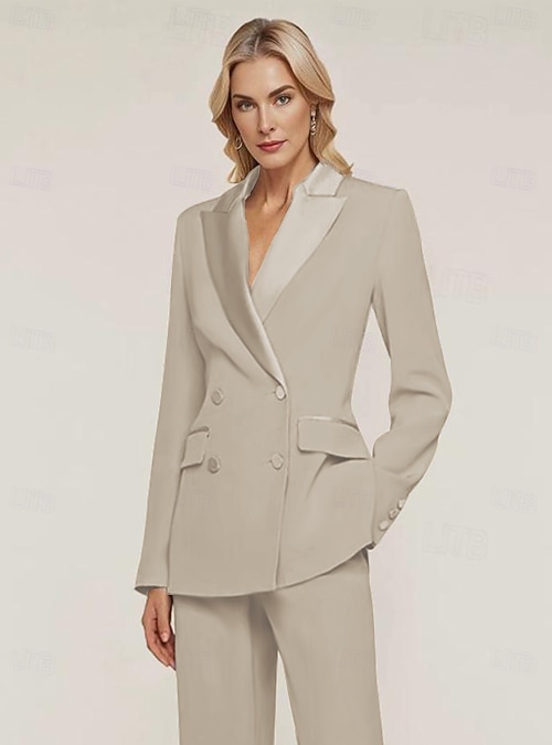Women's Blazer Sport Coat Formal Wedding Guest Chiffon Elegant