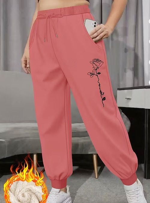 Per donna Pantaloni da tuta Vacanza Vintage Stile Etnico Lunghezza
