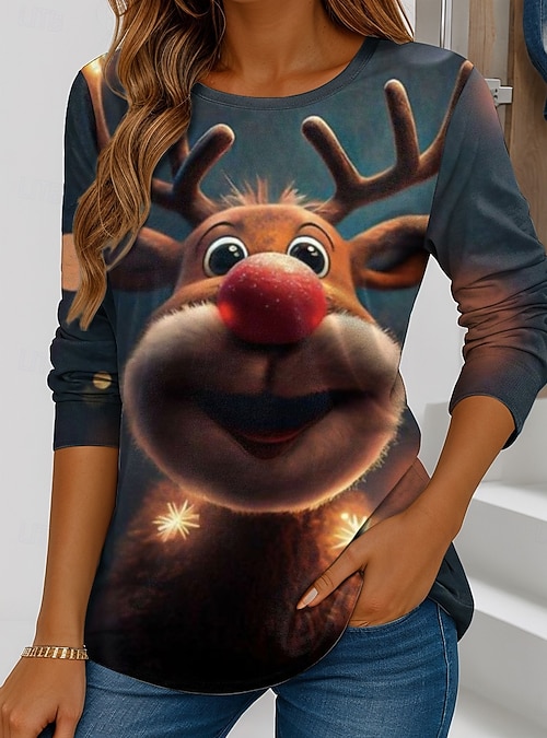 T-shirt Bimateriale Sciancrata Con Maniche A Sbuffo - Marrone - Donna - Foto 4