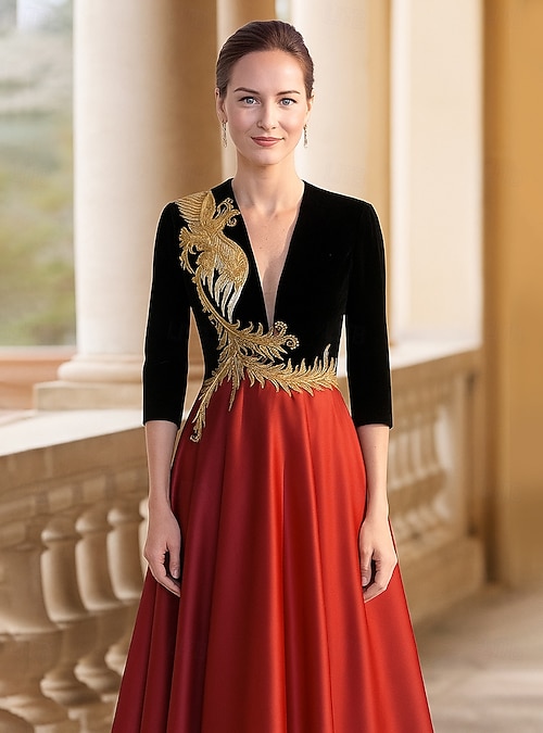 slim fit dress slacks Knee Length Chiffon Wholesale Wedding Guest Dresses With Long Sleeves
